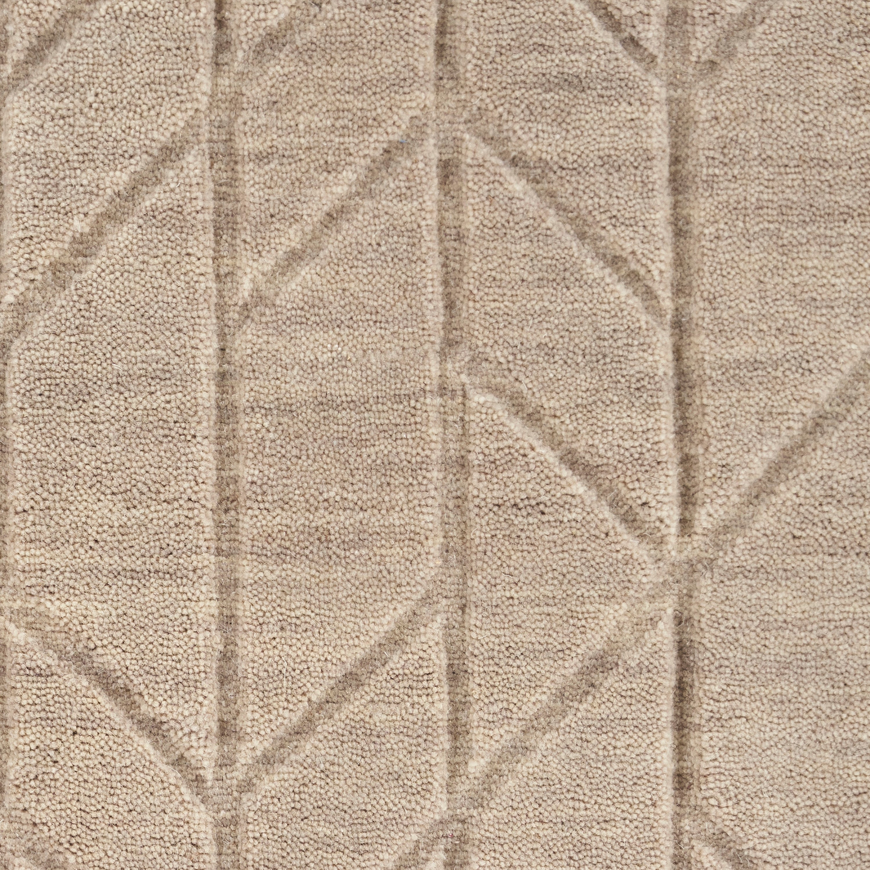 Solid Wool Rug Beige / 10' x 14'