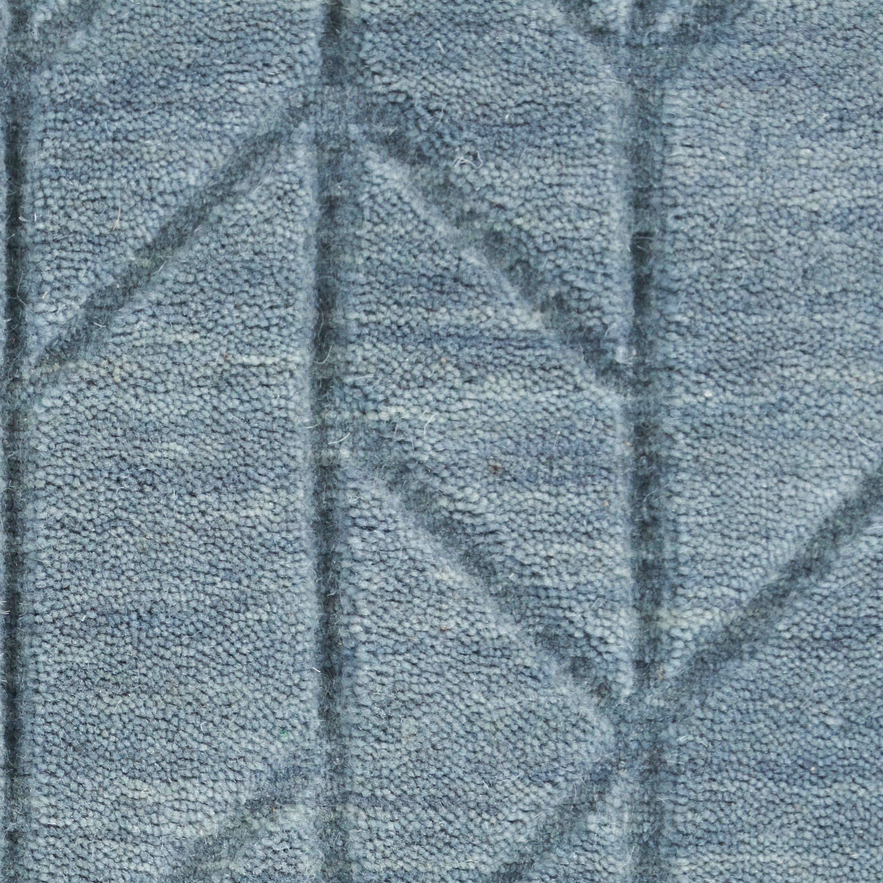 Solid Wool Rug Blue / 10' x 14'