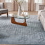 Solid Wool Rug Blue / 10' x 14'