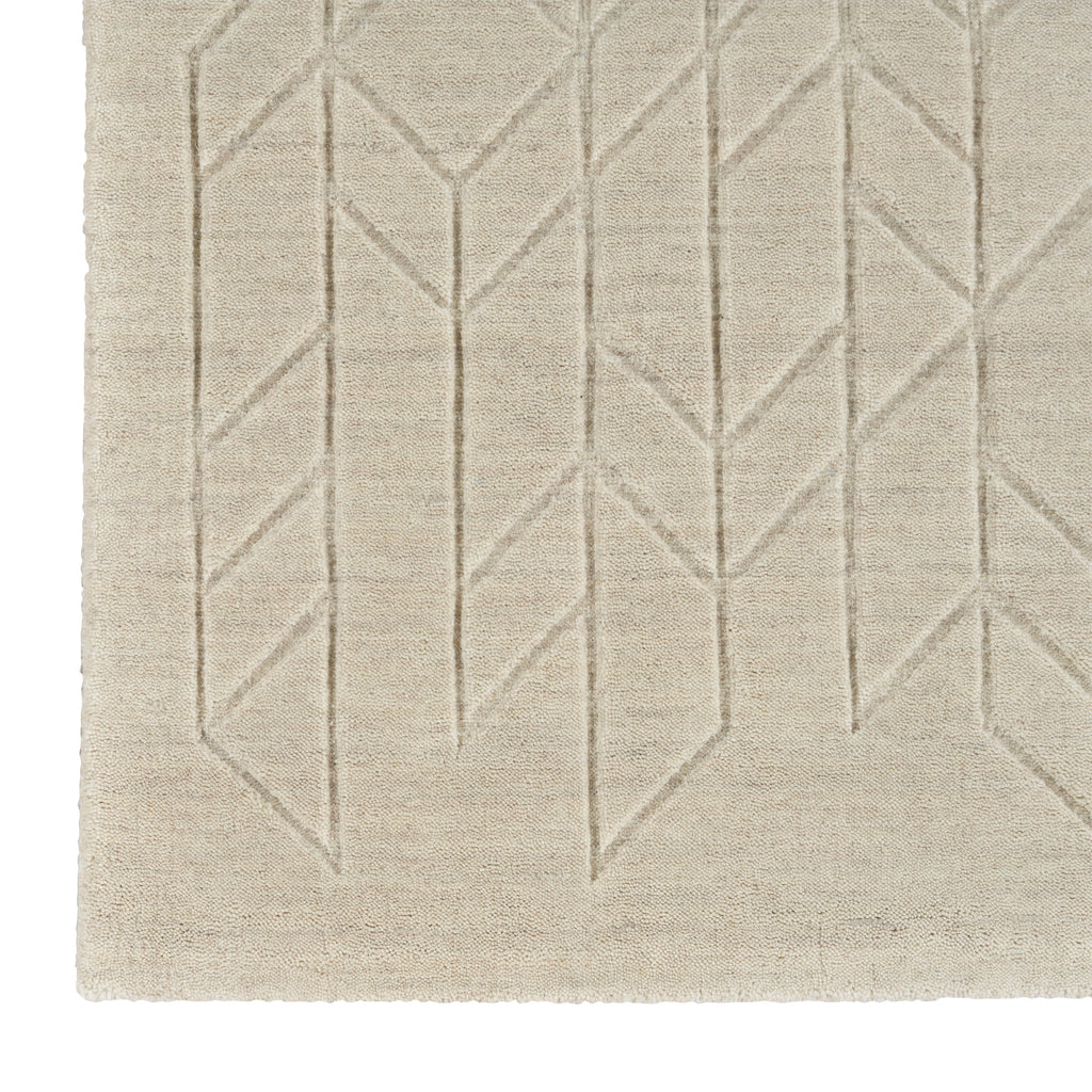 Solid Wool Rug Ivory / 9' x 12'