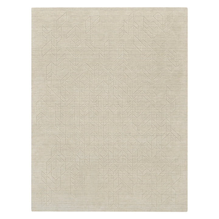 Solid Wool Rug Ivory / 10' x 14'