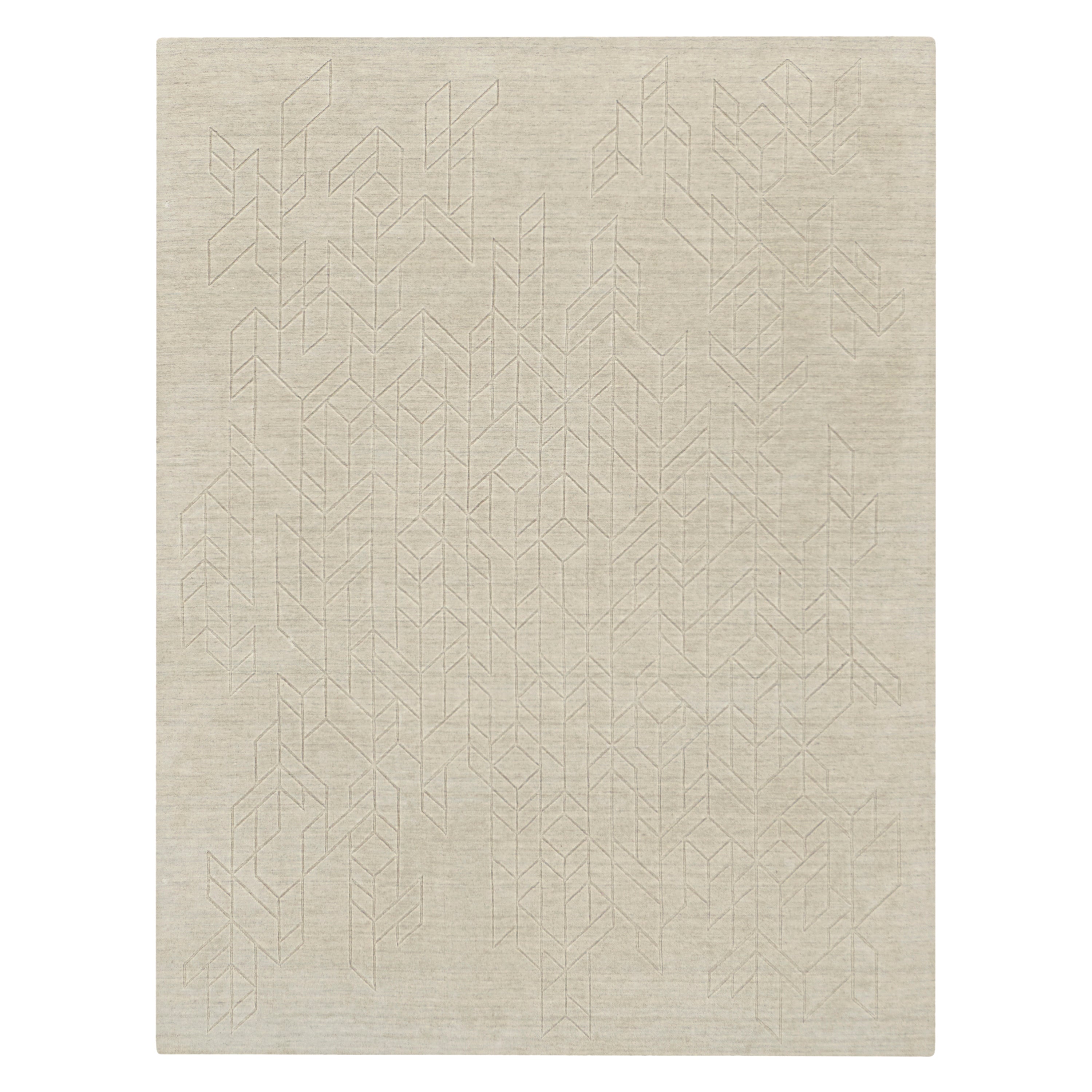 Solid Wool Rug Ivory / 10' x 14'