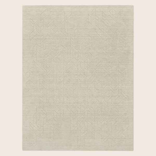 Grey Kavya Flatweave Kilim Rug