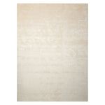 Ivory Contemporary Wool Luxcelle Blend Rug - 8' x 10'