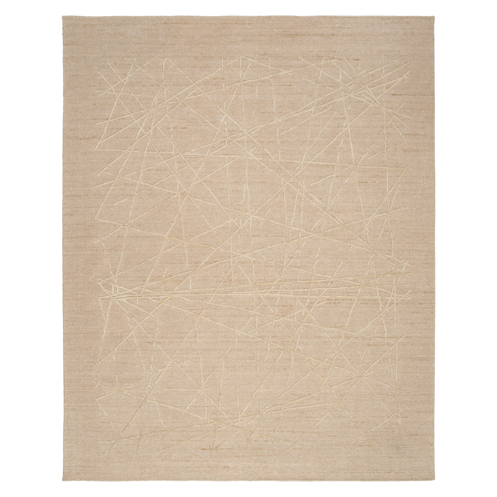 Contemporary Wool Rug Natural / 8' x 10'