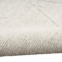 Contemporary Wool Rug Ivory Grey / 9' x 12'