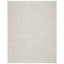 Contemporary Wool Rug Ivory Grey / 9' x 12'