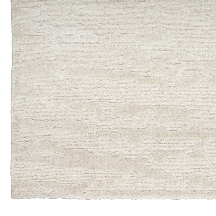 Ivory Contemporary Wool Luxcelle Blend Rug 10' x 14'