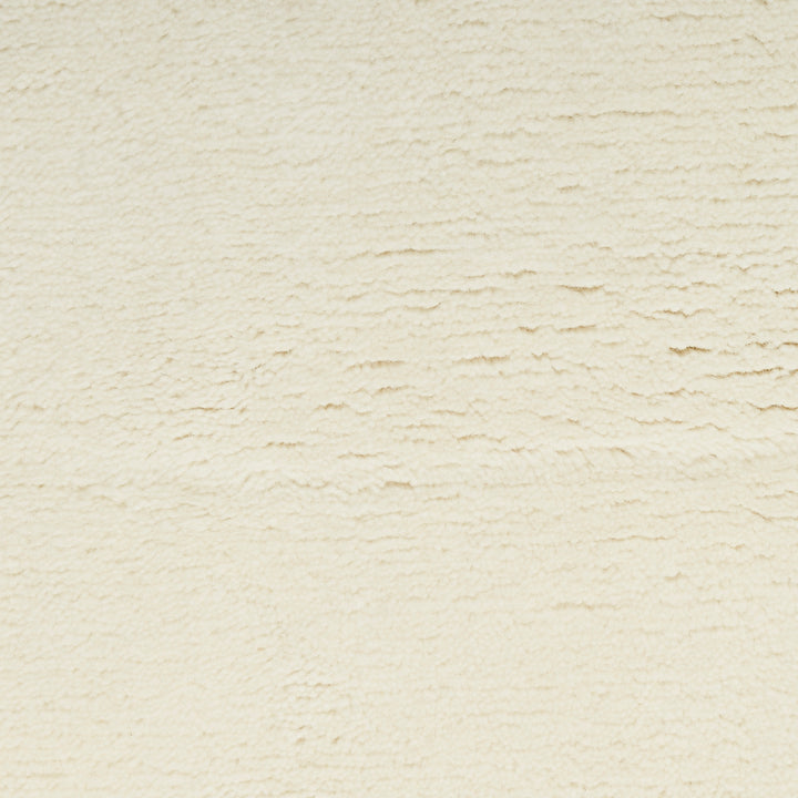 Solid Shag Cashmere Rug Ivory / 8' x 10'