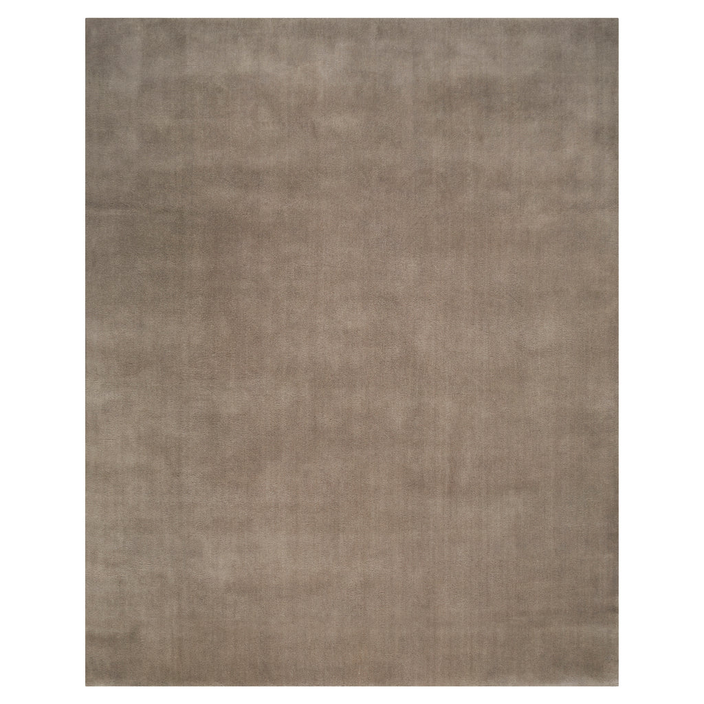Solid Shag Cashmere Rug Taupe / 9' x 12'