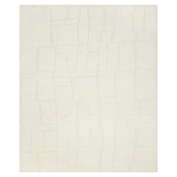 Ivory Moroccan Berber Wool Rug 10' x 14'