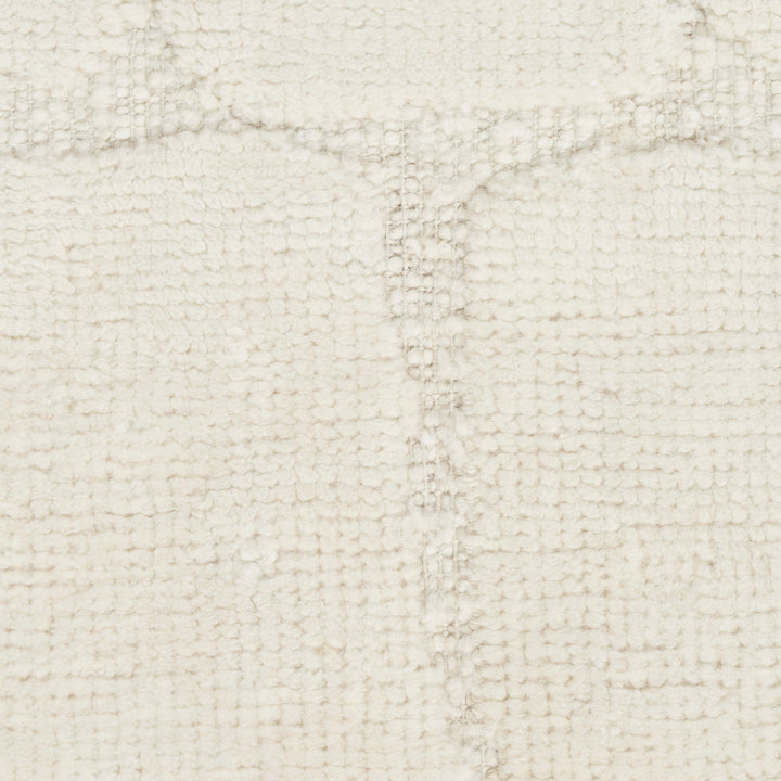 Ivory Moroccan Berber Wool Rug 10' x 14'