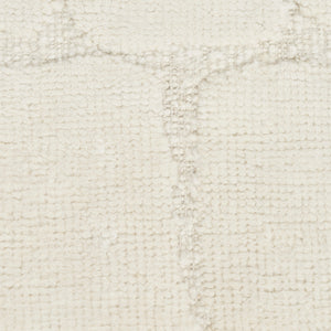 Ivory Moroccan Berber Wool Rug 10' x 14' - hover