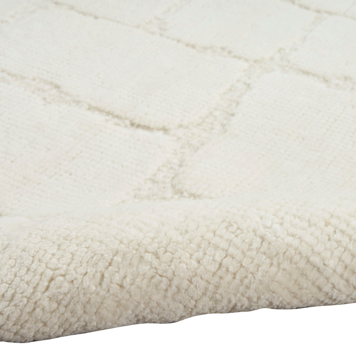 Ivory Moroccan Berber Wool Rug 10' x 14'