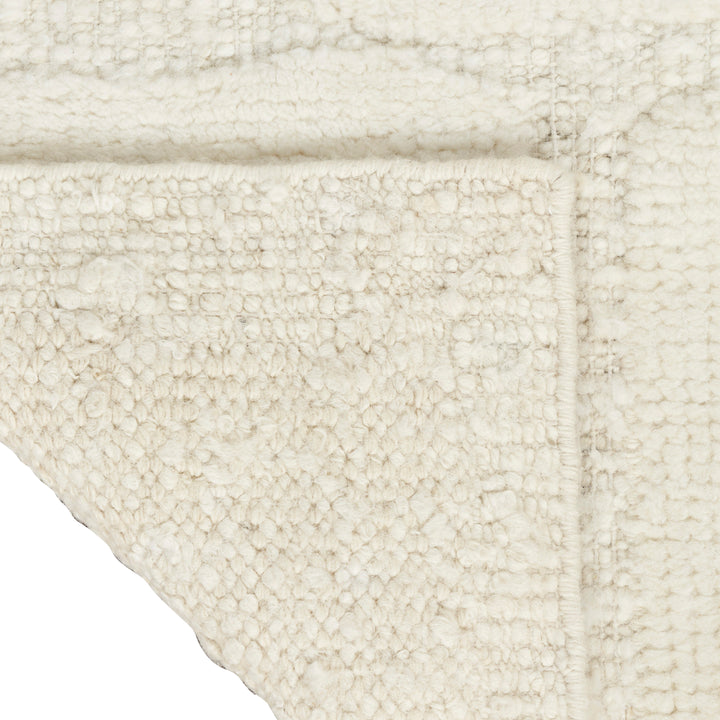 Ivory Moroccan Berber Wool Rug 10' x 14'