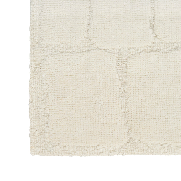 Ivory Moroccan Berber Wool Rug 10' x 14'