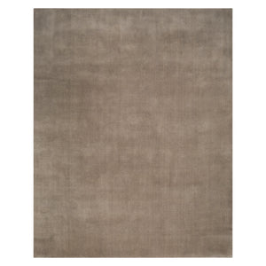 Solid Shag Cashmere Rug Taupe / 10' x 14'