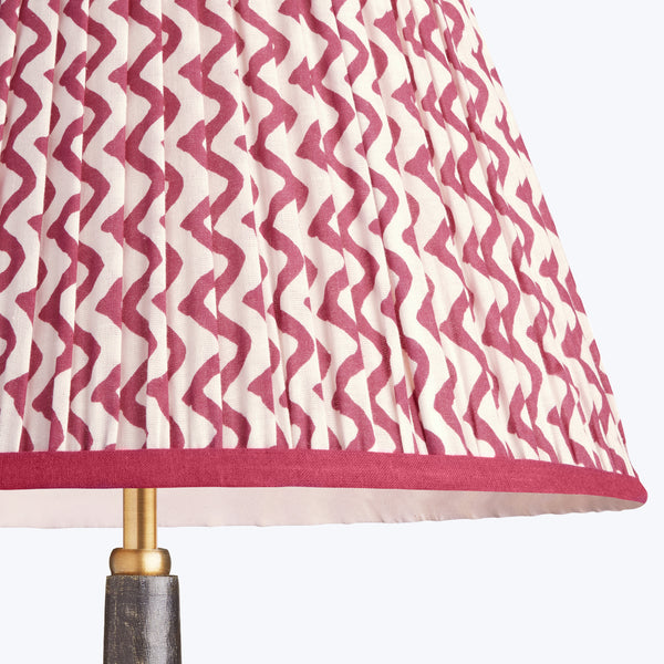 10" Empire Cotton Shade Crimson Chevron