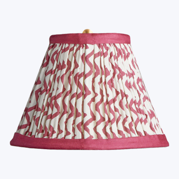 10" Empire Cotton Shade Crimson Chevron