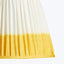 16" Straight Empire Linen Shade Yellow Shibori