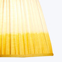 16" Straight Empire Linen Shade Yellow Shibori