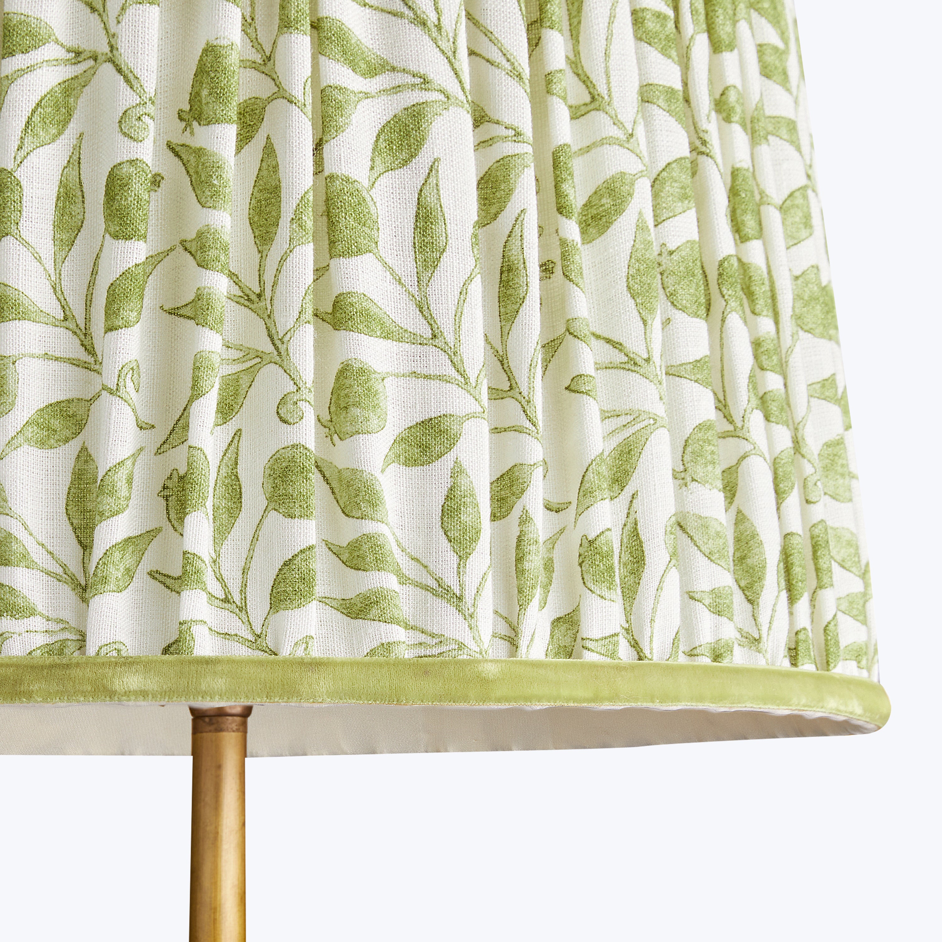 20" Straight Empire Linen Shade Thyme Rosehip