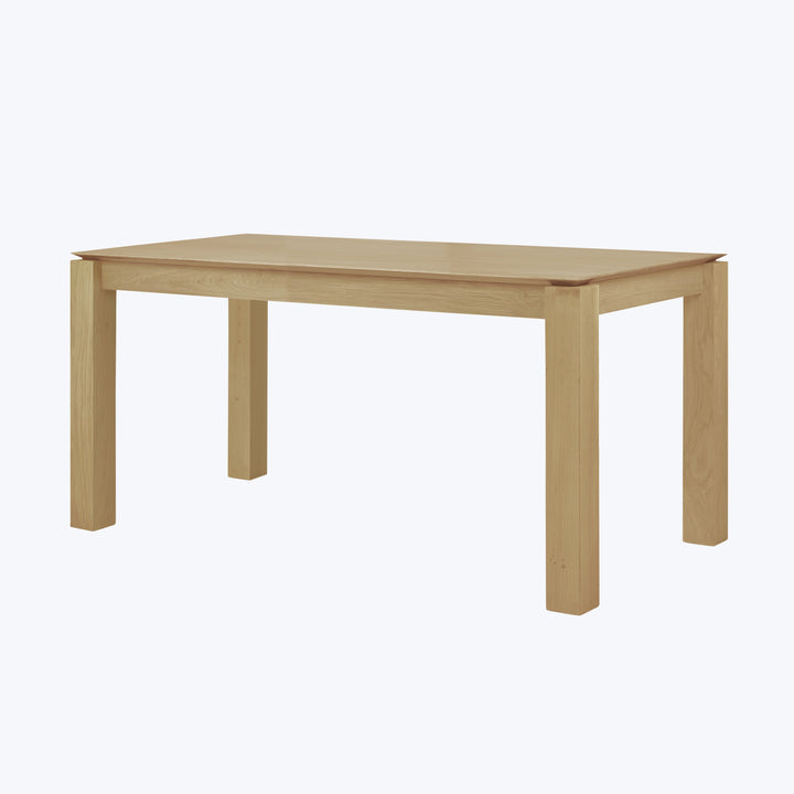 Oak Slice Dining Table 63"