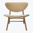 Eye Lounge Chair Upholstered Oak