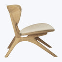 Eye Lounge Chair Upholstered Oak