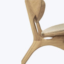 Eye Lounge Chair Upholstered Oak