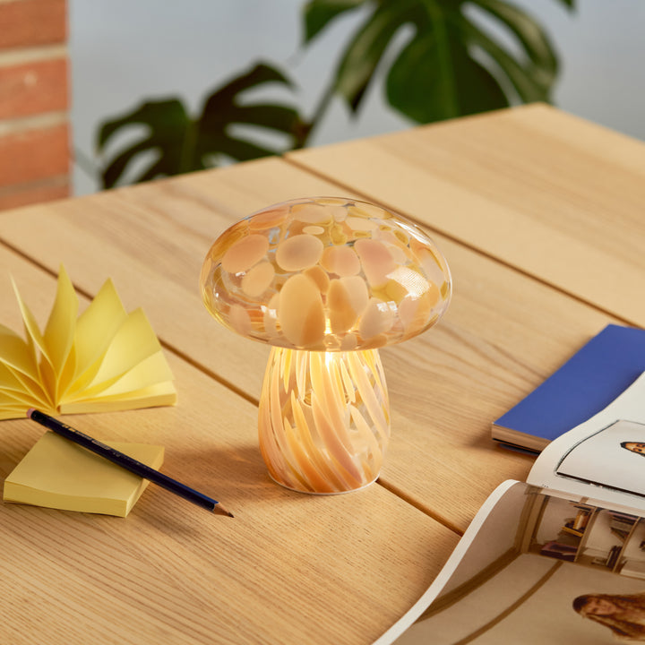Chubby Close Top Mushroom Portable Lamp