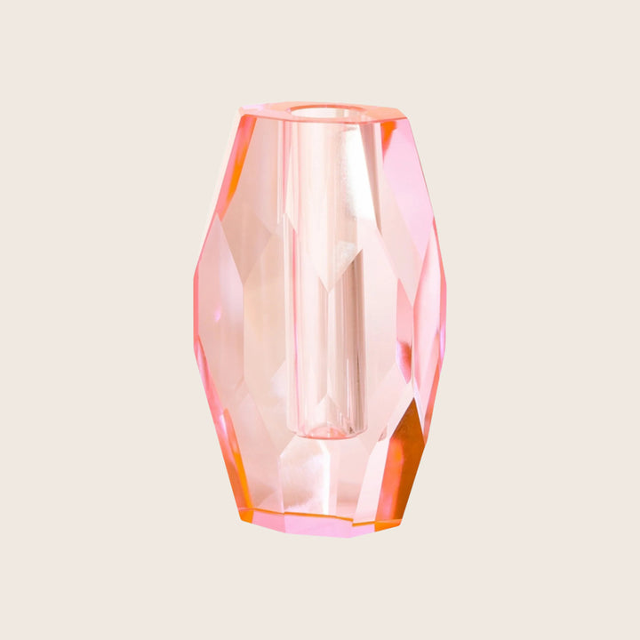 Crystal Vase Baby Pink