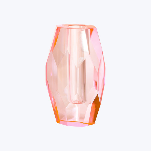 Crystal Vase Baby Pink
