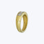 Contemporary 18K Yellow Gold Baguette Cut Diamond Band