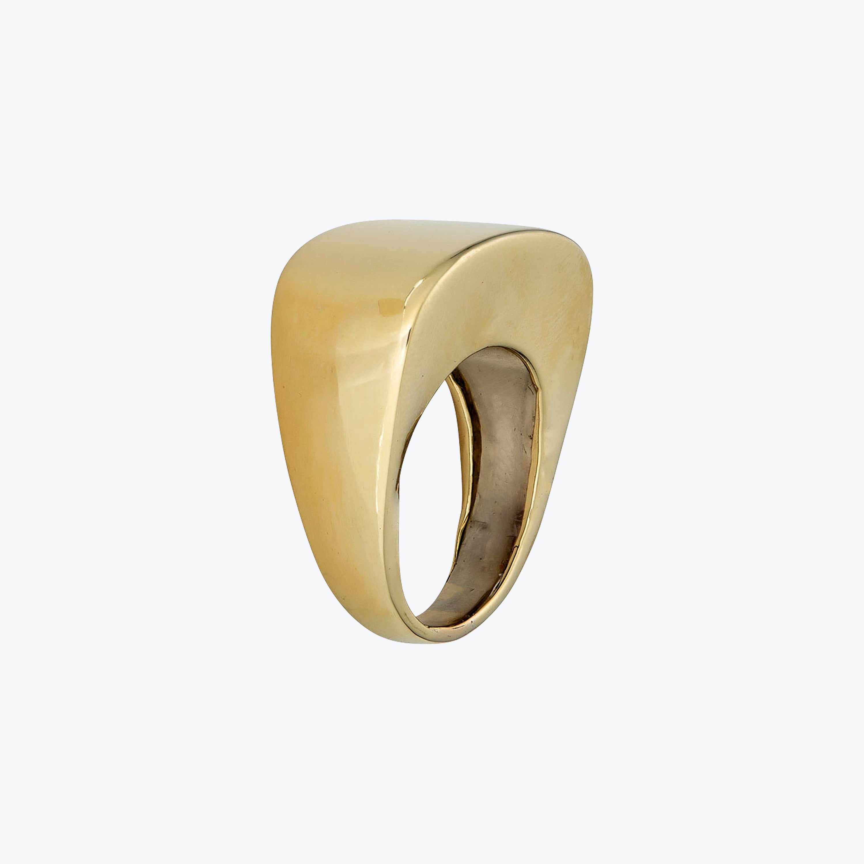 1960s 18K Yellow Gold Band Ring