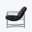 Cyrus Leather Chair Black