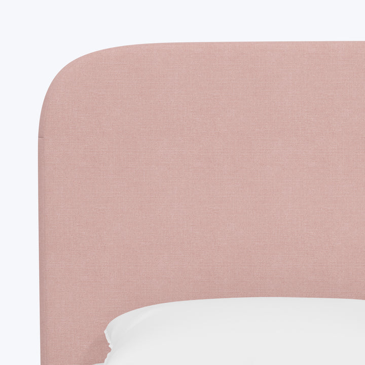 Emme Tall Platform Bed Linen Blush / Twin