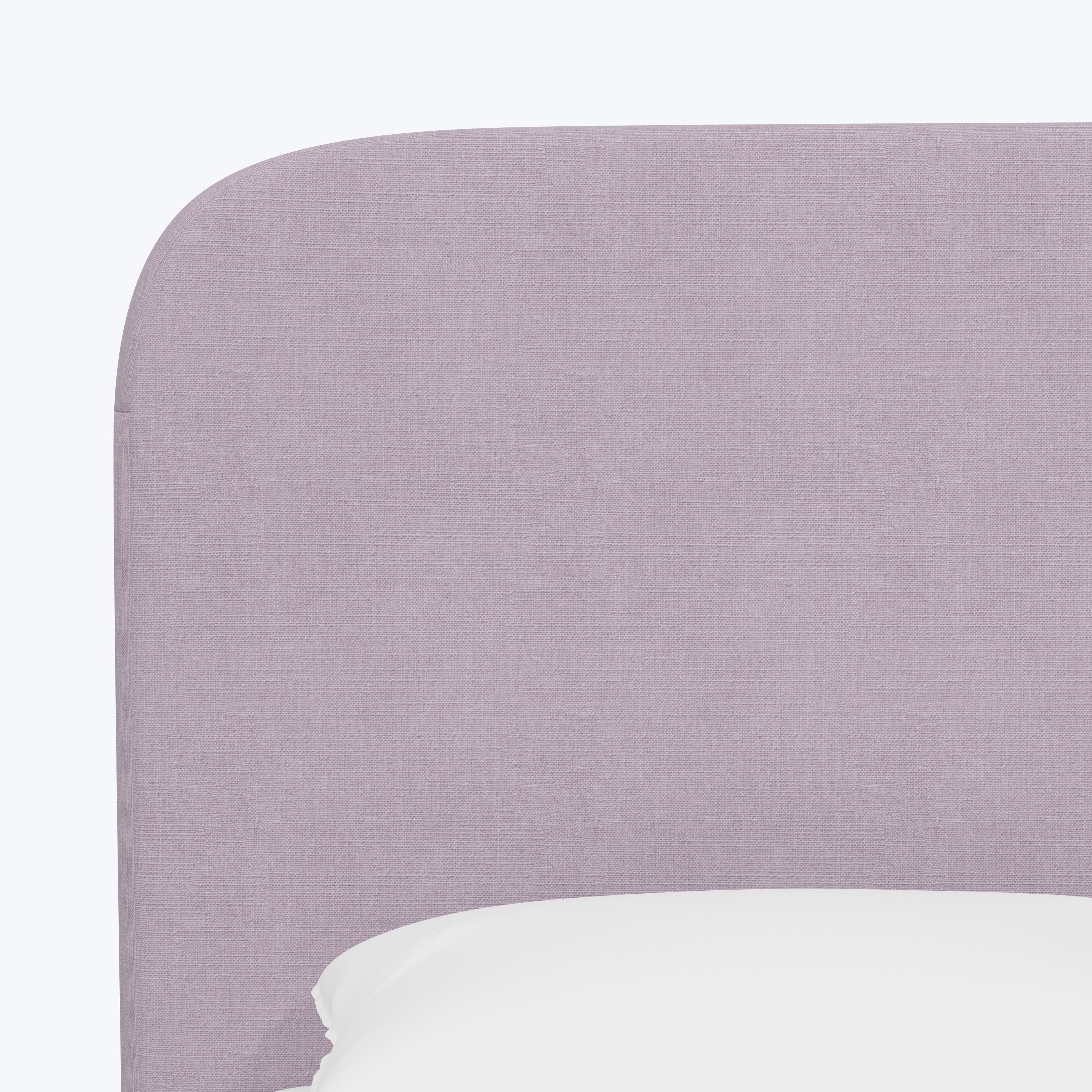 Emme Tall Platform Bed Linen Lilac / Twin