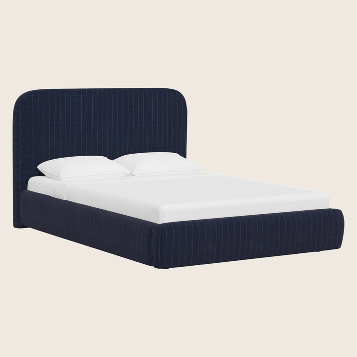 Emme Tall Platform Bed Checker Night / Twin