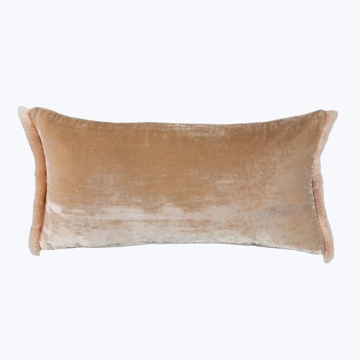 Silk Velvet Fringe Lumbar
