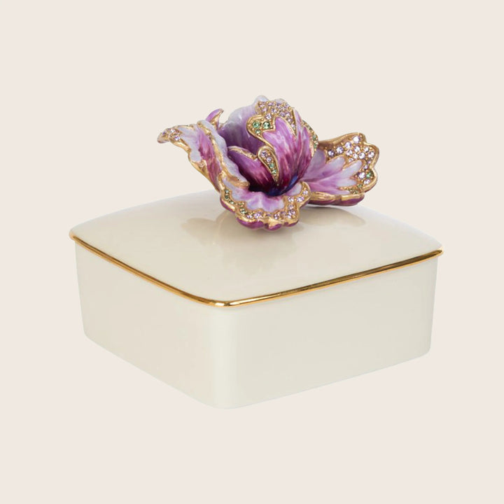 Bailey Tulip Porcelain Box
