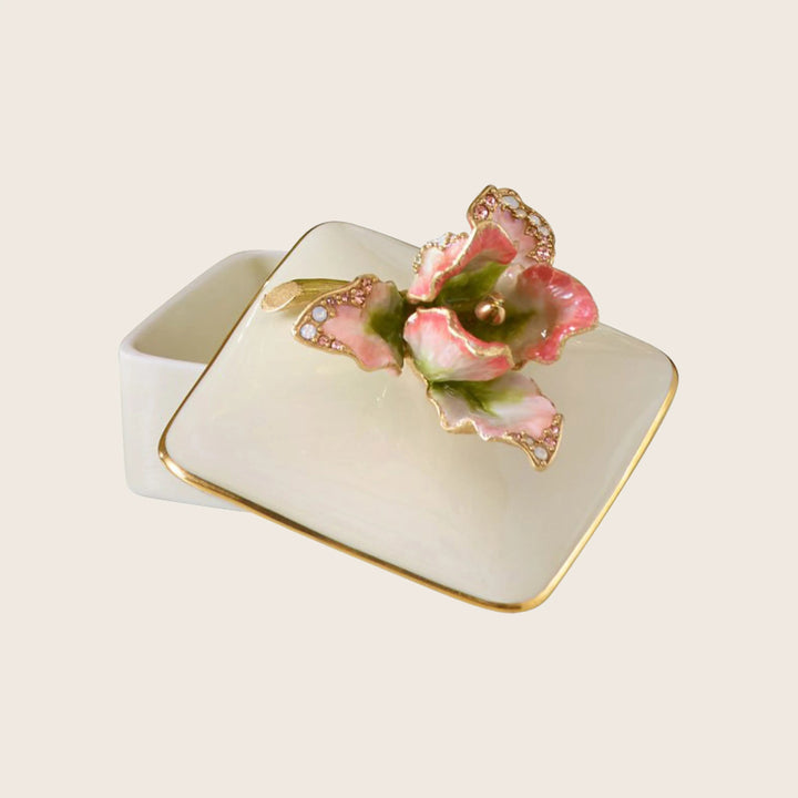 Lainey Tulip Porcelain Box