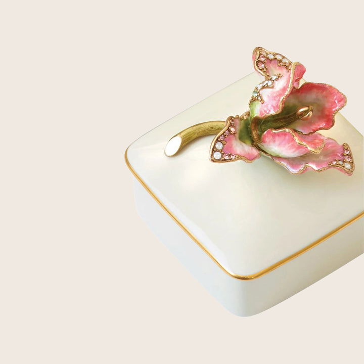 Lainey Tulip Porcelain Box