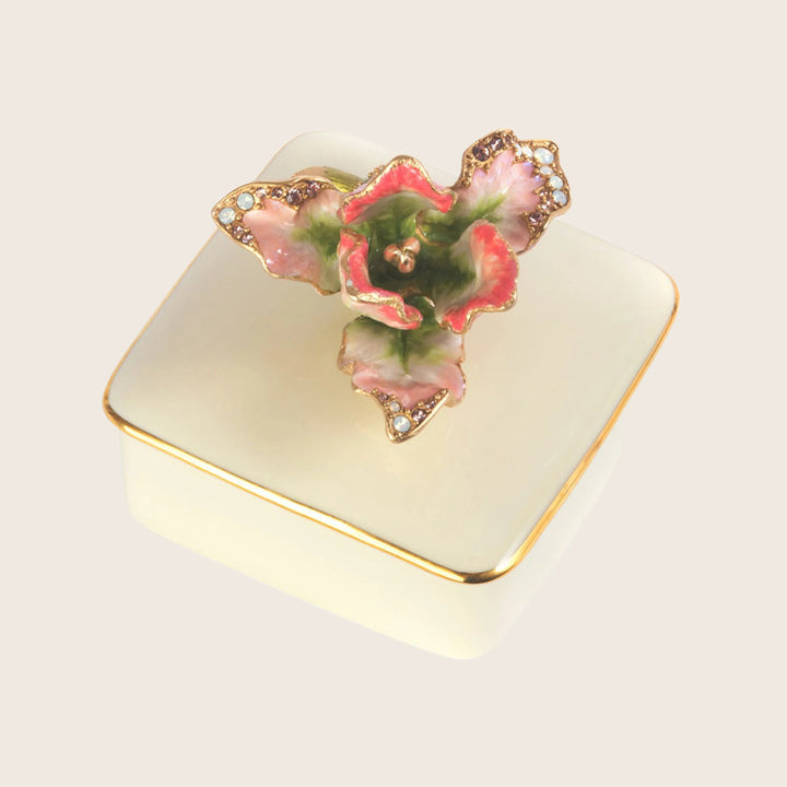 Lainey Tulip Porcelain Box