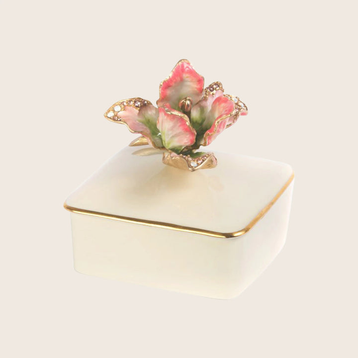 Lainey Tulip Porcelain Box
