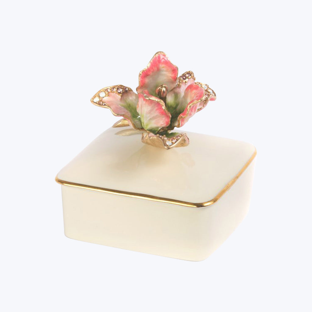 Lainey Tulip Porcelain Box