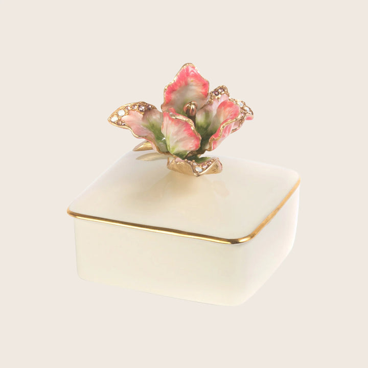 Lainey Tulip Porcelain Box