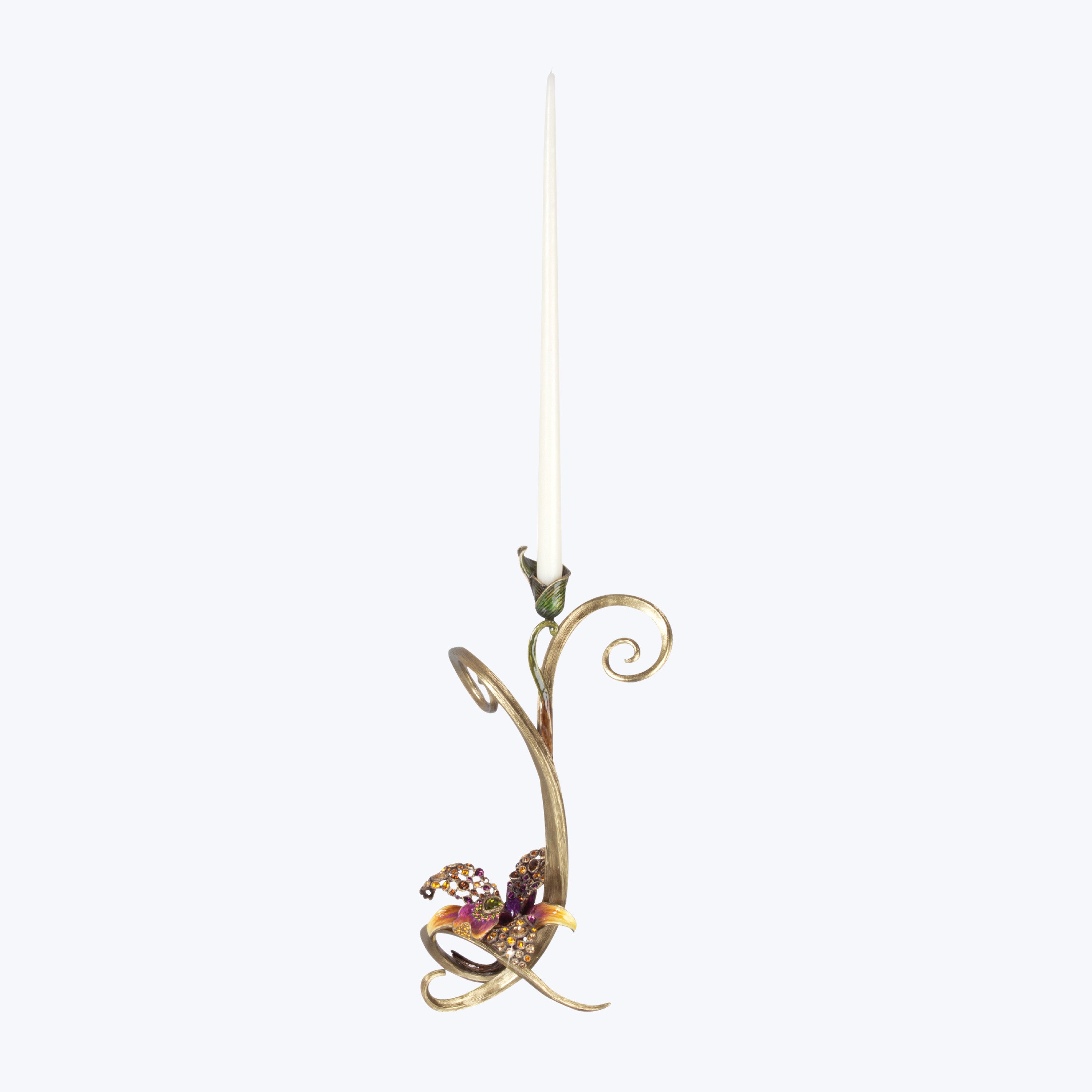 Mirabelle Orchid Single Candlestick