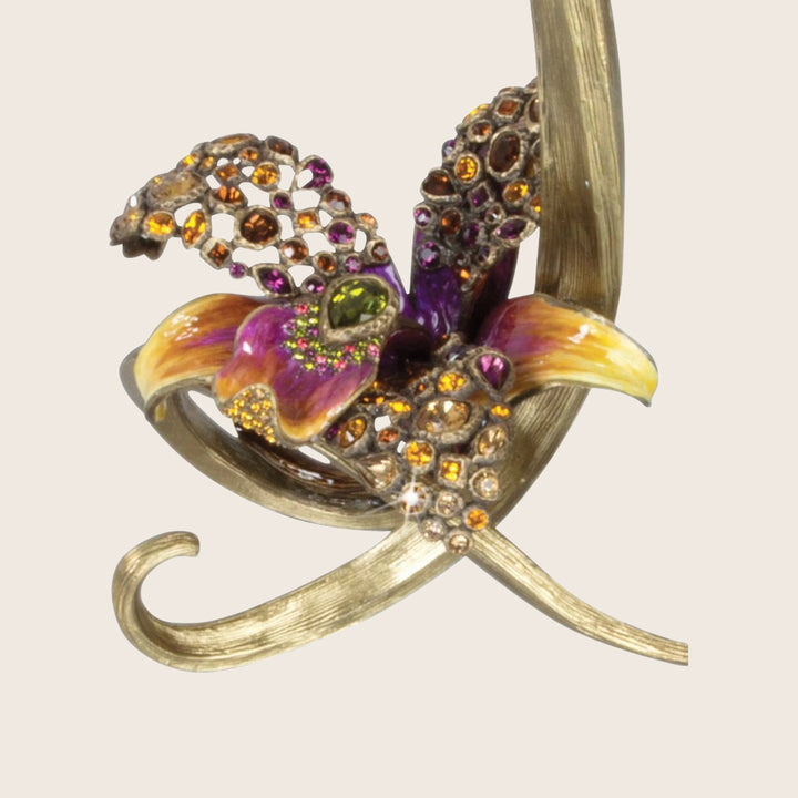 Mirabelle Orchid Single Candlestick