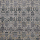 Grey Traditional Silk Rug - 9' x 12'